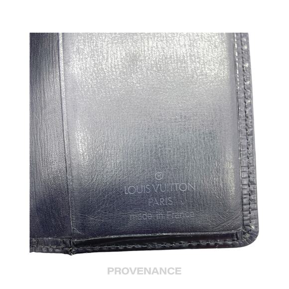 🔴 Louis Vuitton Pocket Organizer Wallet - Black Epi Leather - Picture 7 of 8